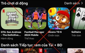 Yêu cầu Netflix dừng phát hành game không phép tại Việt Nam