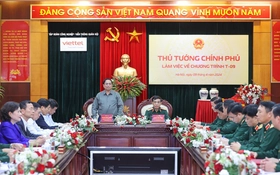 Bộ trưởng Nguyễn Mạnh Hùng tham gia Đoàn công tác của Thủ tướng Chính phủ làm việc với Tập đoàn Viettel