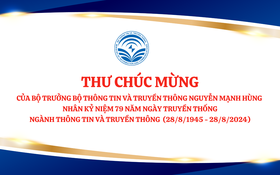 Thư chúc mừng của Bộ trưởng Nguyễn Mạnh Hùng nhân kỷ niệm 79 năm Ngày Truyền thống ngành Thông tin và Truyền thông