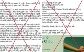 Cảnh giác khi đăng tải, chia sẻ thông tin không chính thống liên quan đến cơn bão số 3 và hoàn lưu của bão