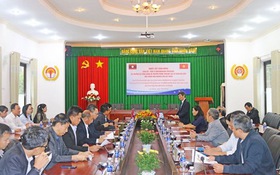 Đoàn đại biểu Bộ Công nghệ và Truyền thông Lào thăm và làm việc tại Viện Nghiên cứu hạt nhân