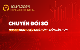 Ngày Chuyển đổi số Quốc gia năm 2025: Chuyển đổi số nhanh hơn, hiệu quả hơn, gần dân hơn