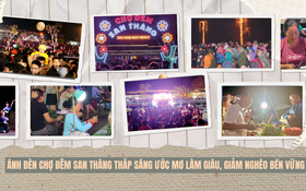 Ánh đèn chợ đêm San Thàng thắp sáng ước mơ làm giàu, giảm nghèo bền vững