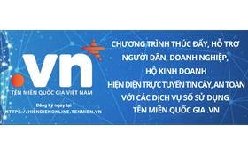 Vĩnh Long: Triển khai chương trình thúc đẩy, hỗ trợ người dân, doanh nghiệp, hộ kinh doanh sử dụng tên miền quốc gia ".vn"
