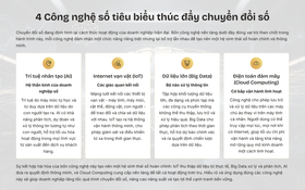 4 công nghệ số đang dẫn dắt cuộc đua chuyển đổi số