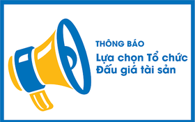 Thông báo lựa chọn tổ chức đấu giá