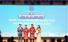 Vinh danh các ý tưởng, dự án xuất sắc tại Cuộc thi Khởi nghiệp sáng tạo thành phố Huế năm 2025