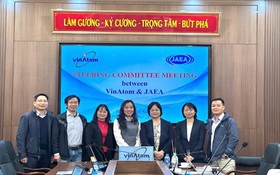 Cuộc họp Ban Chỉ đạo phát triển nguồn nhân lực giữa Viện Năng lượng nguyên tử Việt Nam và Cơ quan Năng lượng nguyên tử Nhật Bản