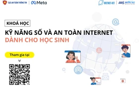 Khai giảng khóa học "Kỹ năng số và an toàn Internet dành cho học sinh"