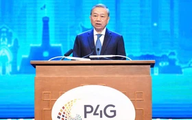 General Secretary To Lam delivers keynote policy address at P4G Summit