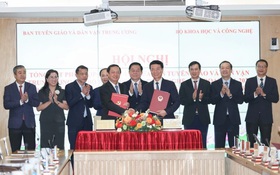 Tăng cường phối hợp giữa Bộ KH&CN và Ban Tuyên giáo và Dân vận Trung ương