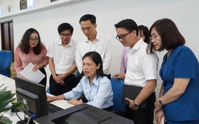 Đoàn công tác Bộ KH&CN khảo sát mô hình chính quyền địa phương 2 cấp tại tỉnh Quảng Ninh
