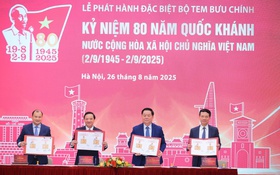Khai trương Trung tâm Báo chí và phát hành đặc biệt bộ tem kỷ niệm 80 năm Quốc khánh