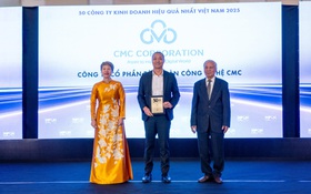 CMC (CMG) xếp hạng Top 50 Công ty Kinh doanh Hiệu quả nhất Việt Nam 2025