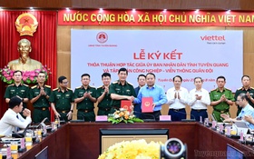 UBND tỉnh Tuyên Quang và Tập đoàn Viettel ký thỏa thuận hợp tác về chuyển đổi số