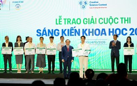 Sáng kiến Khoa học 2026: Vinh danh 15 giải thưởng vì cộng đồng