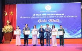 Vinh danh tác giả, tác phẩm đoạt Giải thưởng báo chí về KH&CN