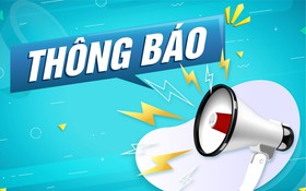 Thông báo về việc lựa chọn tổ chức hành nghề đấu giá tài sản 