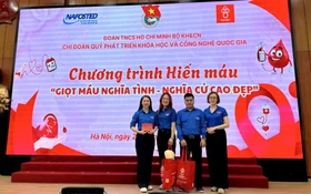 NAFOSTED lan tỏa tinh thần nhân ái trong Tháng Thanh niên