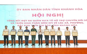 Khánh Hòa tổng kết đợt ra quân cao điểm đưa Tổ hỗ trợ chuyển đổi số và triển khai phần mềm KPI về cơ sở