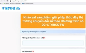 Khảo sát sản phẩm, giải pháp chuyển đổi số