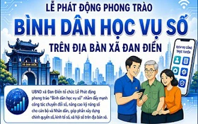 Đan Điền phát động phong trào “Bình dân học vụ số”, đưa kỹ năng số đến từng người dân