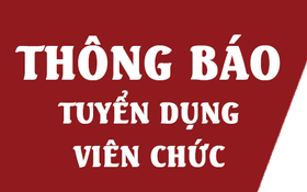 Thông báo Tuyển dụng viên chức năm 2026 của Văn phòng Bộ Khoa học và Công nghệ