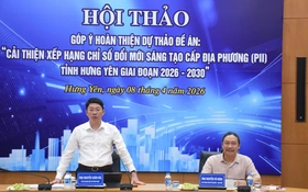 Góp ý hoàn thiện Đề án nâng cao Chỉ số đổi mới sáng tạo cấp địa phương tỉnh Hưng Yên