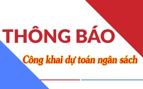 Công khai tình hình thực hiện dự toán thu-chi ngân sách quý I năm 2026