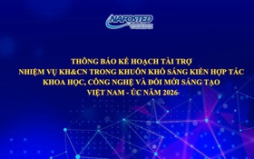 Kế hoạch tài trợ nhiệm vụ KH&CN trong khuôn khổ Sáng kiến hợp tác khoa học, công nghệ và đổi mới sáng tạo Việt Nam - Úc năm 2026