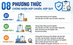 08 phương thức chứng nhận hợp chuẩn, hợp quy