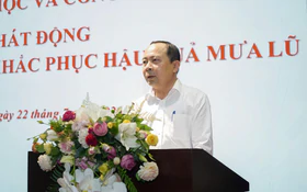 Bộ Khoa học và Công nghệ phát động ủng hộ đồng bào khắc phục hậu quả mưa lũ