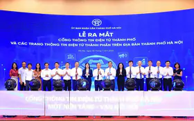 Hà Nội ra mắt nền tảng Cổng Thông tin điện tử thành phố và trang thông tin thành phần