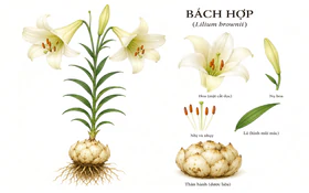 Mở hướng phát triển vùng dược liệu Bách hợp theo tiêu chuẩn GACP-WHO