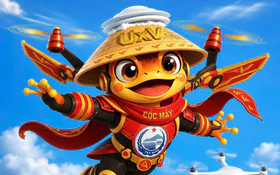 Trải nghiệm hệ sinh thái UAV và linh vật "Cóc Mây" tại Hội nghị Xúc tiến đầu tư Tây Ninh