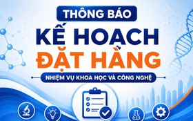 Thông báo Kế hoạch đặt hàng nhiệm vụ khoa học và công nghệ