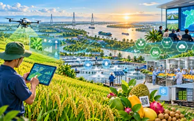 Khoa học, công nghệ thúc đẩy tăng trưởng hai con số tại Đồng bằng sông Cửu Long