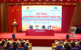 Đối thoại chính sách hỗ trợ sinh viên khởi nghiệp sáng tạo