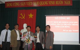 UBND tỉnh Lâm Đồng: Bổ nhiệm Giám đốc Sở TT&TT
