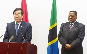 Bộ trưởng Nguyễn Bắc Son chủ trì họp báo công bố Thông cáo chung Việt Nam - Tanzania 