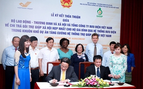 Bưu điện Việt Nam và Bộ Lao động, Thương binh và Xã hội ký kết hợp tác