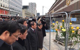 Bộ trưởng Trương Minh Tuấn chia buồn với nạn nhân Thụy Điển