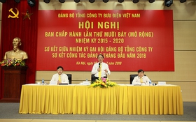Hội nghị Ban chấp hành Đảng ủy Tổng công ty Bưu điện Việt Nam lần thứ 17, nhiệm kỳ 2015-2020