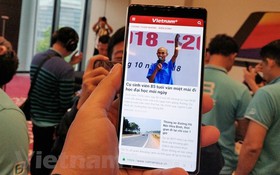Made-in-Vietnam smartphone makes debut in Myanmar