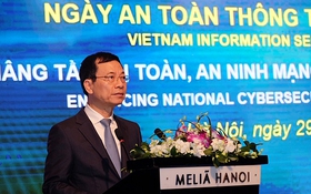 Bộ trưởng Nguyễn Mạnh Hùng: Bảo đảm an toàn thông tin mạng đồng nghĩa với xây đắp cho tương lai thịnh vượng của đất nước