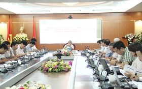 Thứ trưởng Nguyễn Thành Hưng nghe báo cáo dự thảo Nghị định định danh, xác thực điện tử