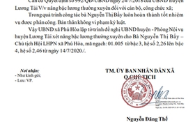 Bắc Ninh: 6 xã thực hiện ký số văn bản điện tử thay ký văn bản giấy