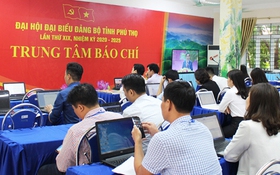 Báo chí góp phần làm nên thành công của Đại hội Đảng bộ tỉnh Phú Thọ