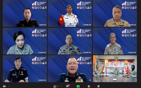 Họp trực tuyến Nhóm Tư lệnh Cảnh sát biển các nước Brunei, Indonesia, Malaysia, Philippines, Singapore và Việt Nam