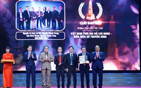 Báo VietNamNet đoạt giải A và C Giải báo chí quốc gia lần thứ XV